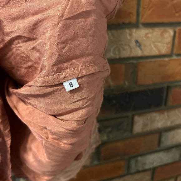 Anthropologie Yoana Baraschi Blush Embroidered Lace Dress 8 - Picture 8 of 9